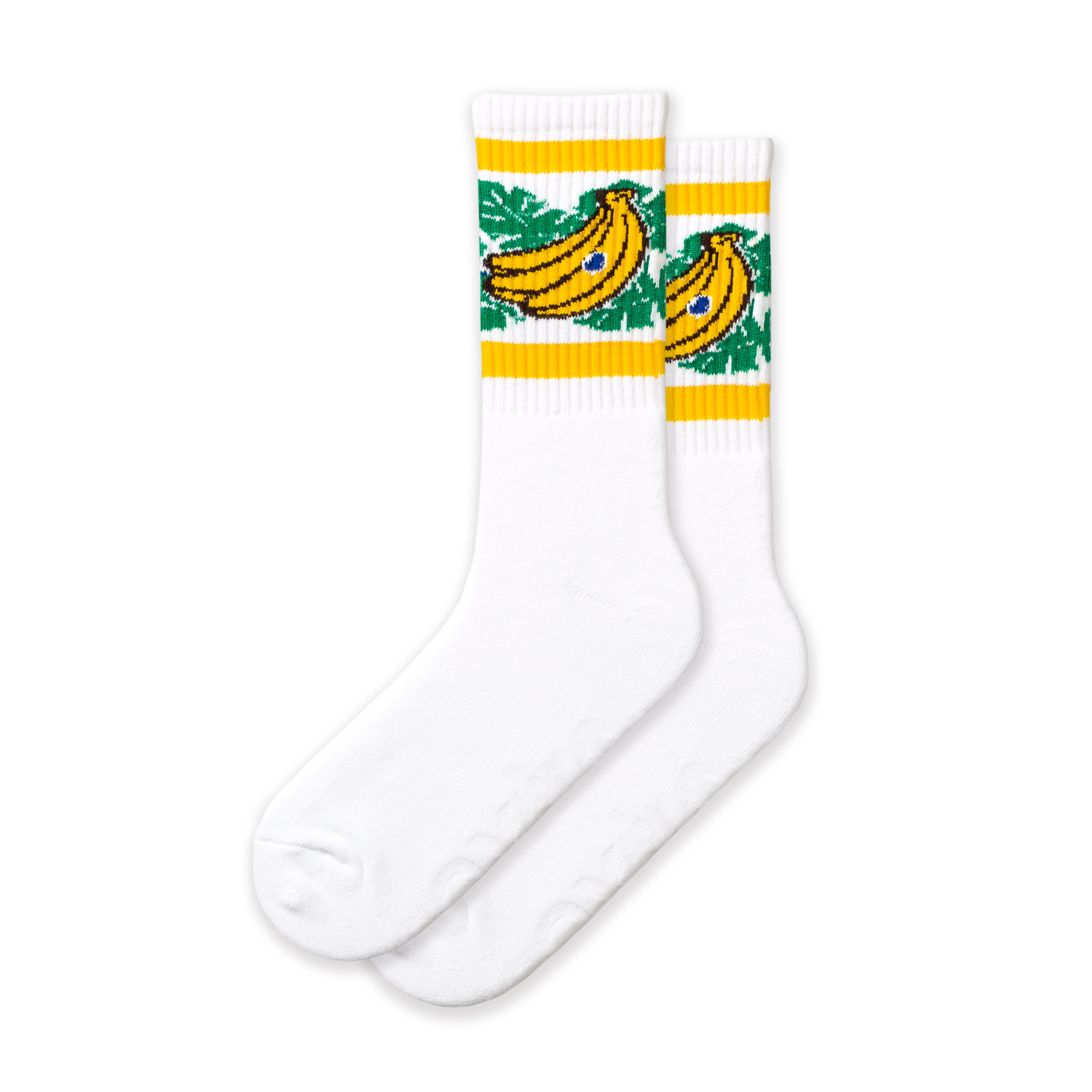 Extra Point Banana Socks: 楽しいバナナの靴下. アメリカ製コットン